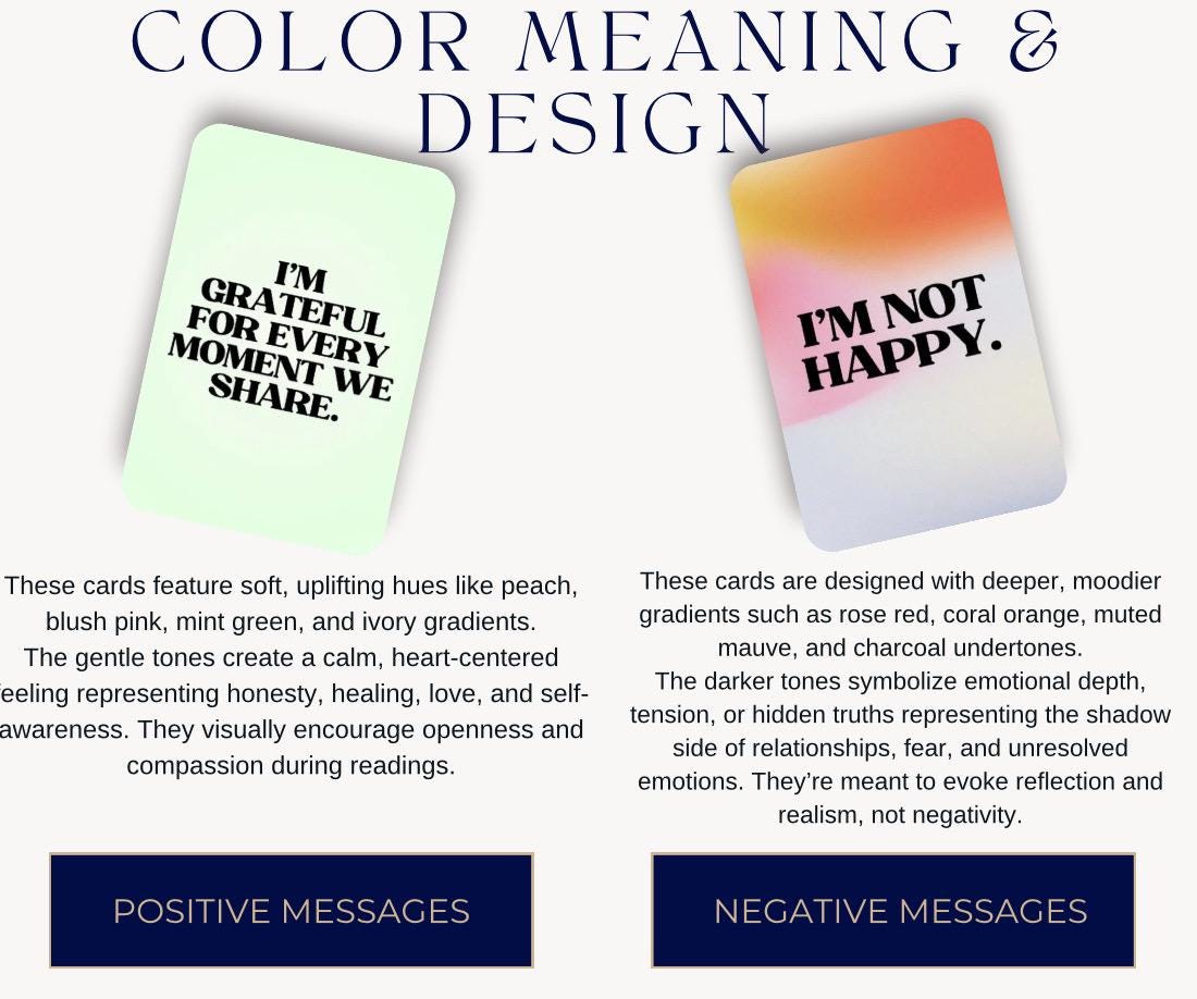 Truth Oracle Deck Template (Digital Download)