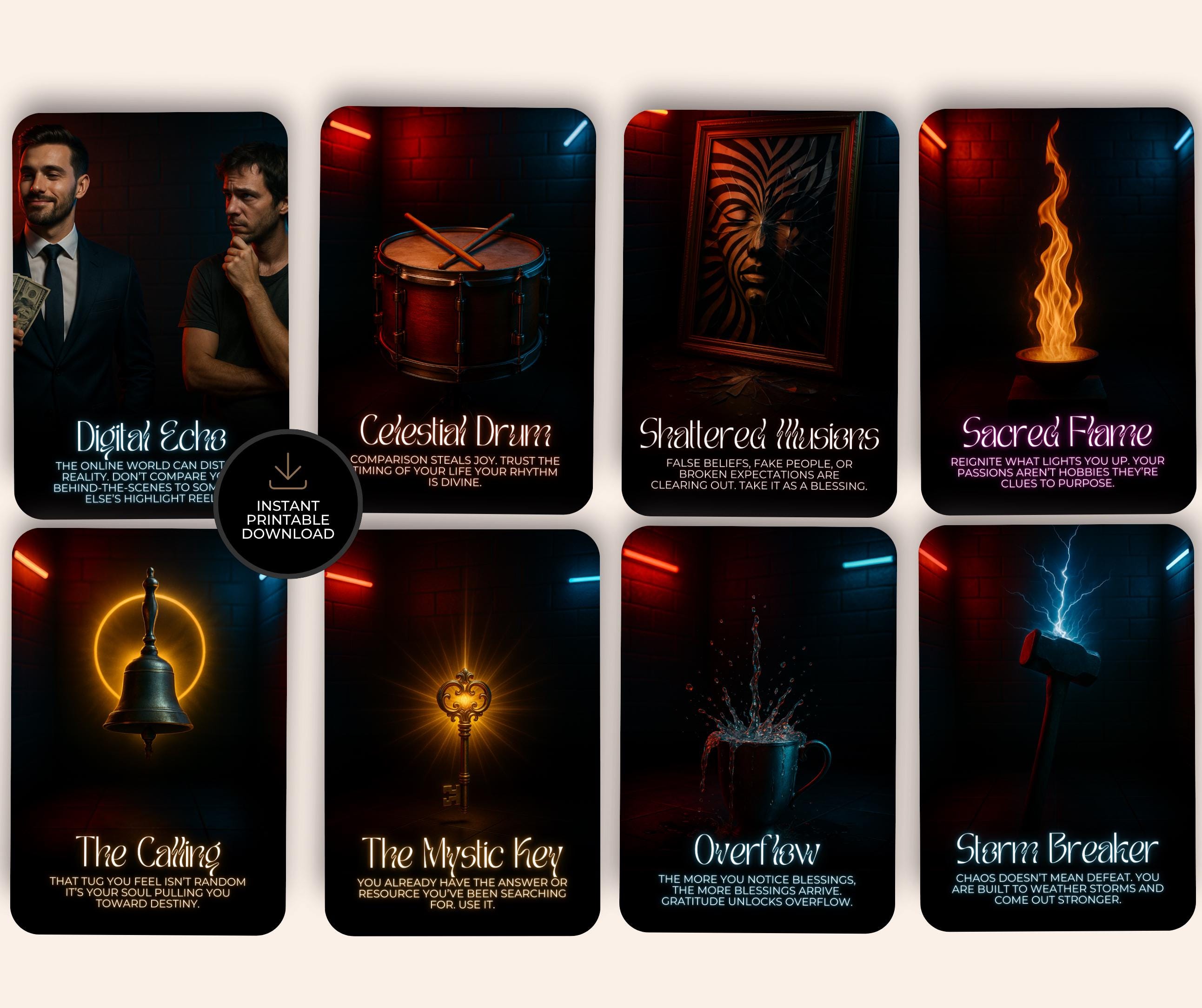 Life is a Movie Oracle Deck Printable Spiritual Deck