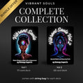 Vibrant Souls Oracle Deck Bundle | Vol 1 & Vol 2 Spiritual Guidance, Shadow Work