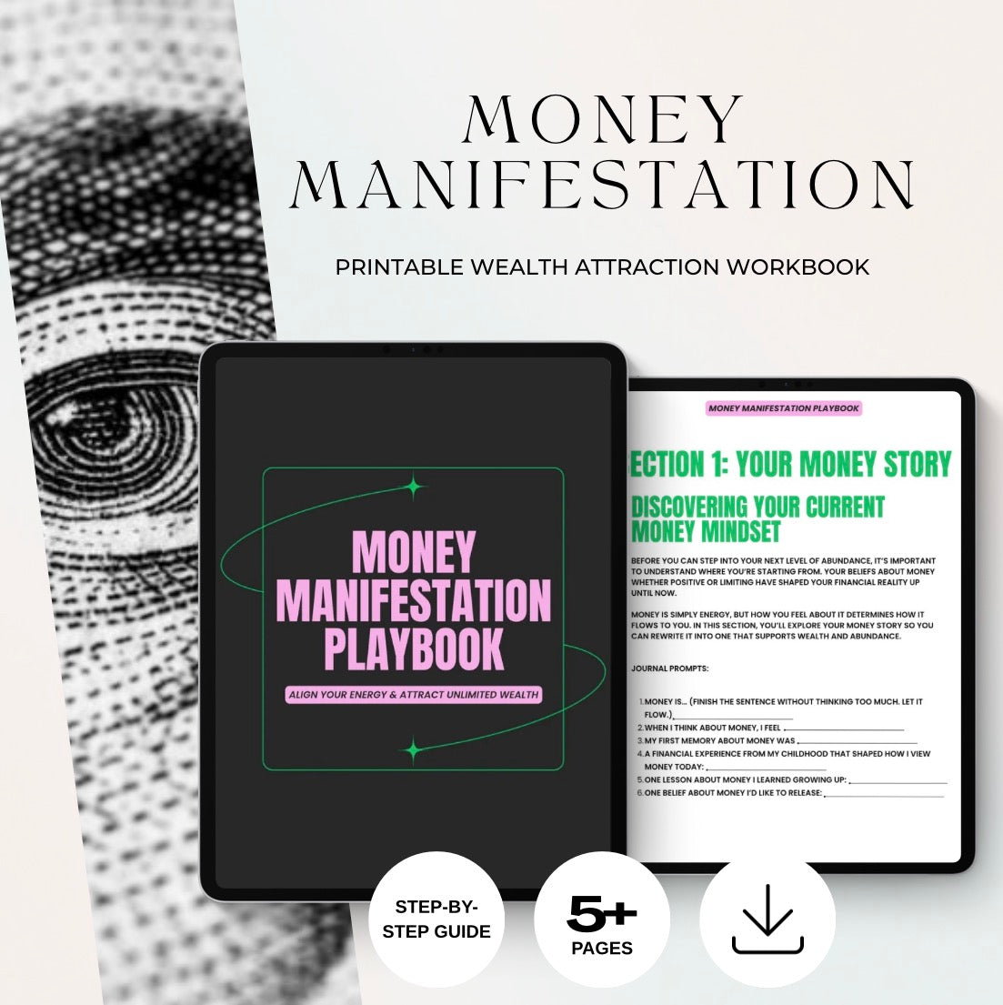 Wealth Manifestation Playbook (Instant Download PDF)