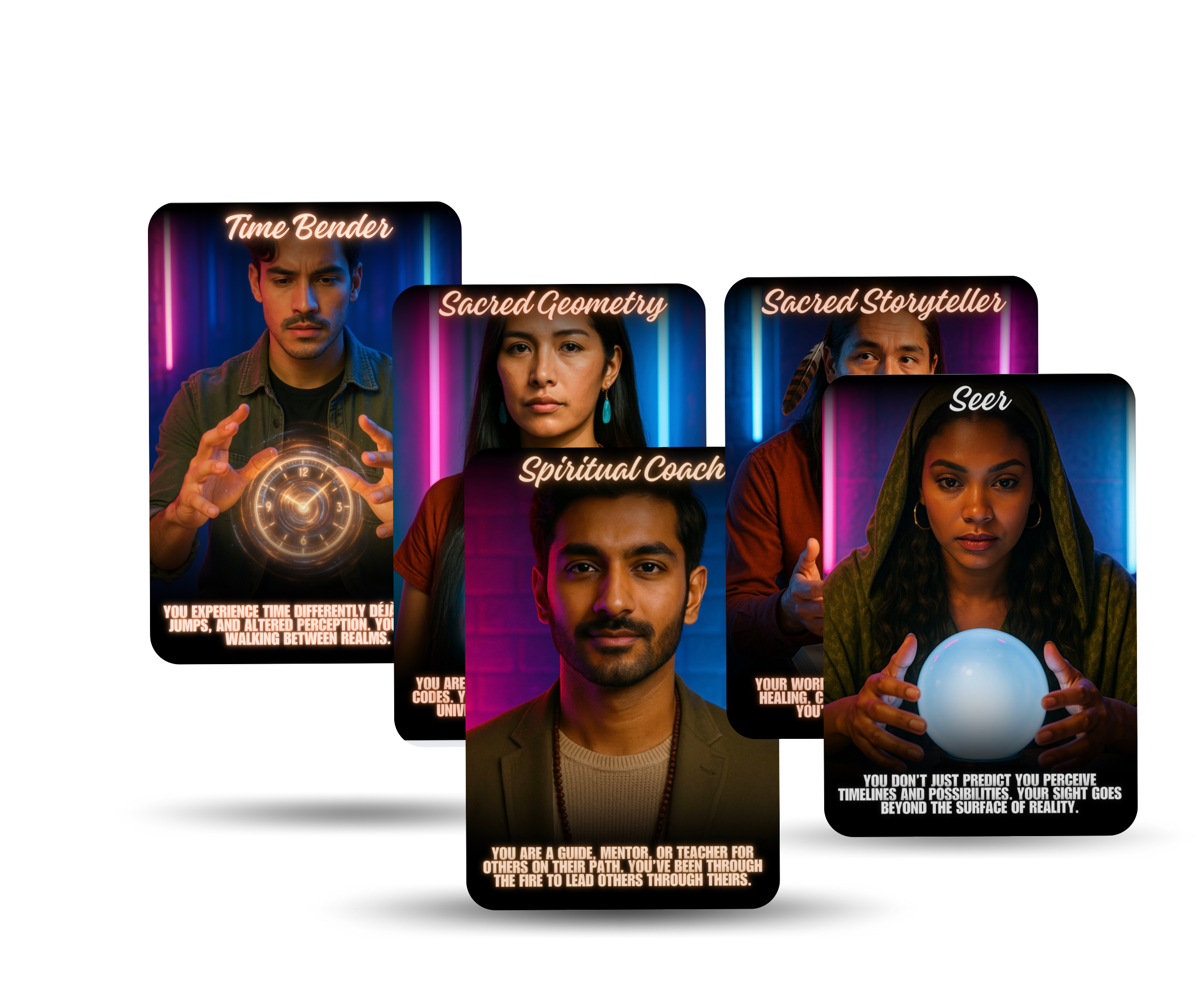 Neon Realms: The Gifted Soul Oracle