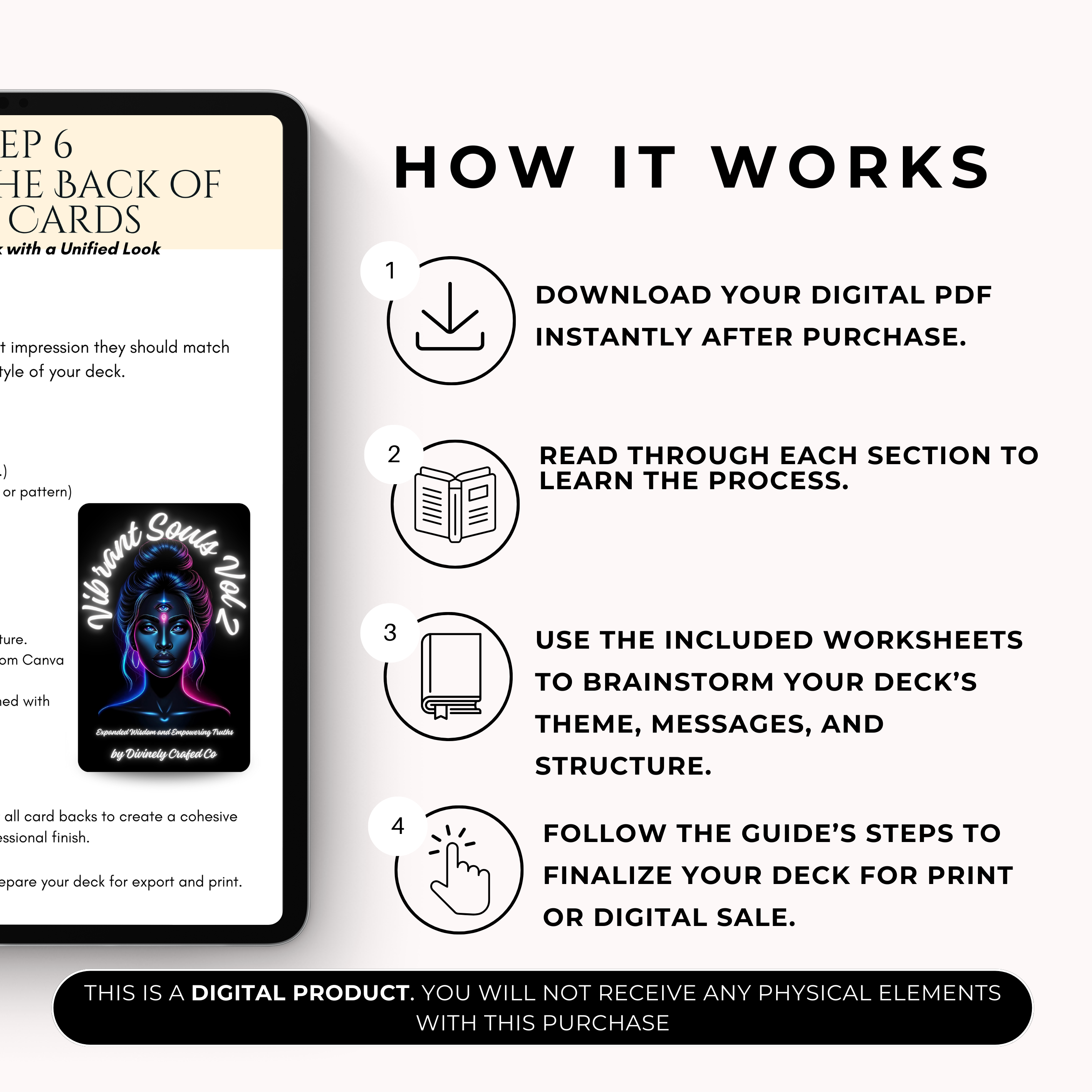 Oracle Deck Creation Guide: Canva Workbook (PDF Download)
