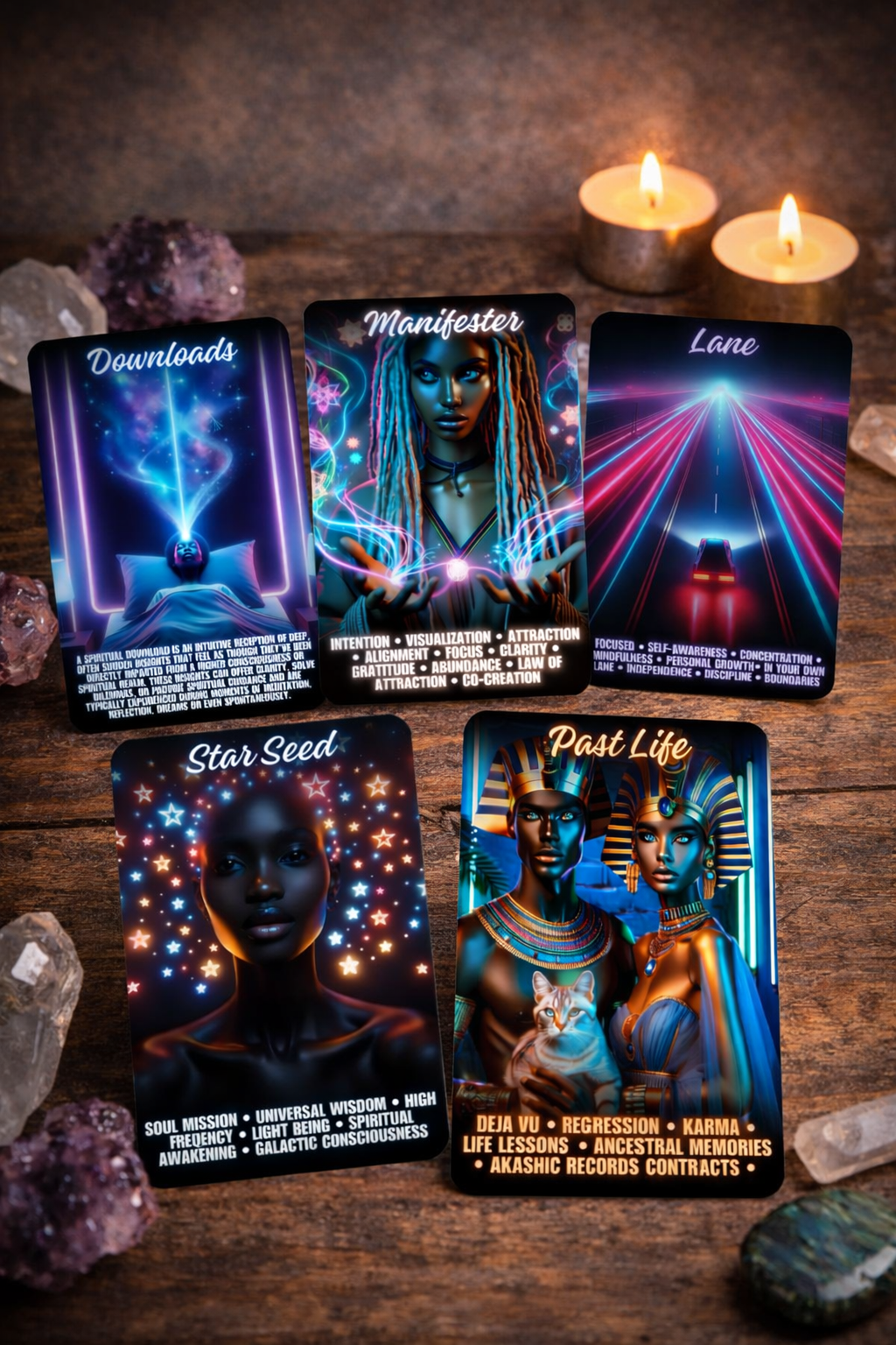Vibrant Souls Vol. 1: Modern Messages of Spirit, Truth, & Empowerment Oracle Deck (Pre-Order)