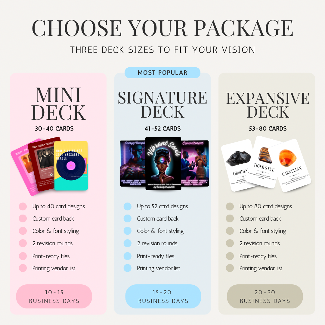 Custom Oracle Deck Design