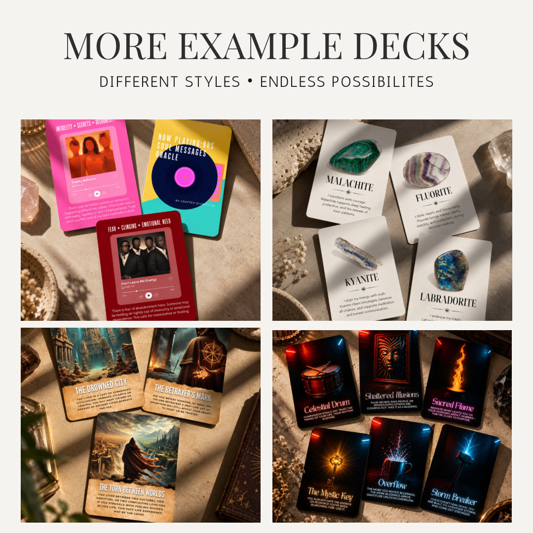 Custom Oracle Deck Design