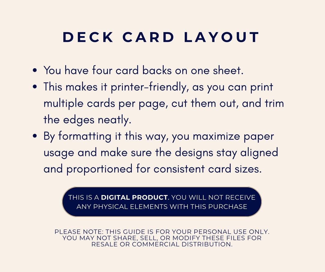 Life is a Movie Oracle Deck Printable Spiritual Deck
